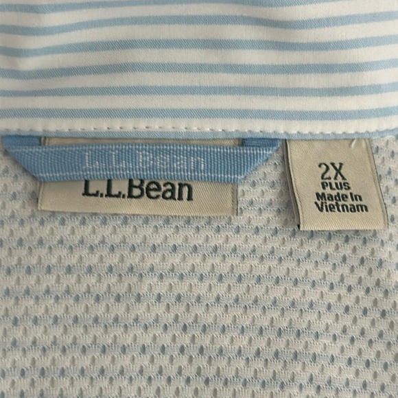 L.L. Bean Size 2X Everyday SunSmart Quarter-Zip Pullover - Picture 10 of 12